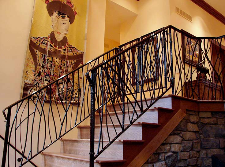 Interior Railings — Wrought Iron Railings, Custom Metal Work